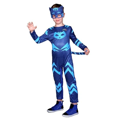 Offerta a tempo: Ciao- Gattoboy Catboy costume travestimento bambino originale PJ Masks Superpigiamini (Taglia 3-4 anni) con maschera - 18% da 24.90 € a 20.35 €