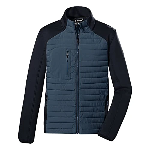 killtec (KILAH Herren Steppjacke/Hybridjacke mit Stehkragen KOW 33 MN JCKT, blau, M, 38637-000