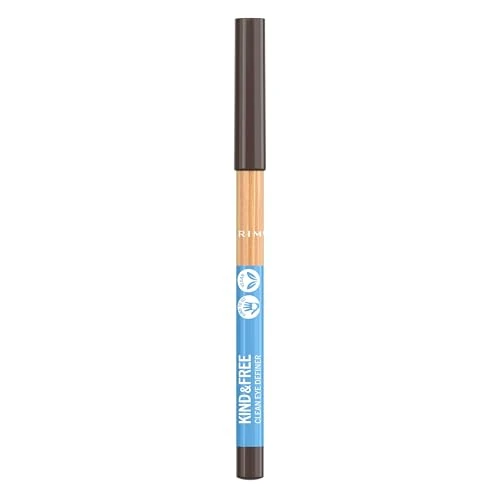 Offerta a tempo: Rimmel London Kind & Free Clean Matita occhi, Texture Cremosa, Colore ricco, Formula vegana - 002 - Pecan, 1.1g - 17% da 6.22 € a 5.17 €