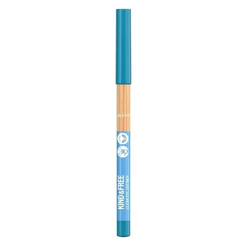 Offerta a tempo: Rimmel London Kind & Free Clean Matita occhi, Texture Cremosa, Colore ricco, Formula vegana - 006 - Anime Blue, 1.1g - 52% da 7.90 € a 3.80 €