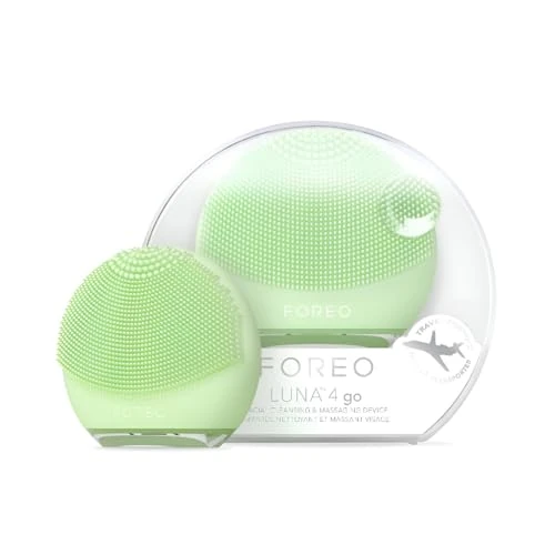 Limited-time offer: FOREO LUNA 4 go Facial Cleansing Brush & Firming Face Massager - Premium Face Brush - Enhances Absorption of Skin Care Products - Simple Face Care Travel Accessories - All Skin Types - Pistachio from 69.90 £ to 62.30 £ (save 11%)