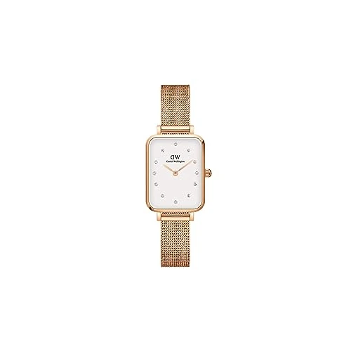 Offerta a tempo: Daniel Wellington Quadro Orologi 20x26mm Double Plated Stainless Steel (316L) And Crystals Rose Gold - 37% da 169.00 € a 106.00 €