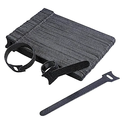 Tijdelijke aanbieding: Amazon Basics Kabelbinder, verstelbaar, voor het ordenen van kabels, 100 stuks, zwart van 8.45 € naar 8.45 € (0.00% korting)
