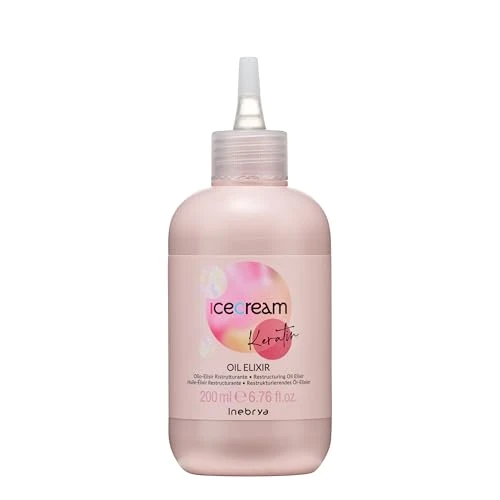 Limited-time offer: Inebrya Ice Cream Keratin Oil Elixir - Restructuring Oil Elixir 200ml from 9.25 £ to 9.25 £ (save 0.00%)