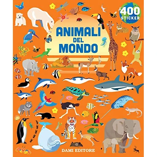 Offerta a tempo: Animali del mondo. 400 stickers. Ediz. a colori - 16% da 8.45 € a 7.12 €