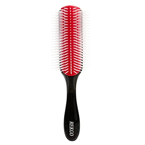 Oferta limitada: Cepillo Pelo Rizado de 9 Hileras, Peine Pelo Rizado, Hair Brush para Curly Rizos Cabello Antirotura de 12.99 € a 12.99 € (ahorro 0.00%)