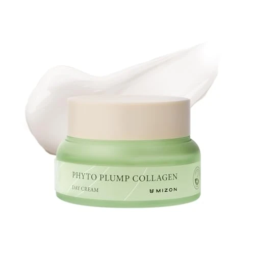 Oferta limitowana: [Mizon] Krem na dzień z fitokolagenem (50 ml) Wegański i roślinny kolagen, Drobnolinijkowe zmarszczki, Nawilżenie, Pielęgnacja dzienne (Phyto Plump Collagen Day Cream) z 30.73 zł na 29.19 zł (oszczędź 5%)