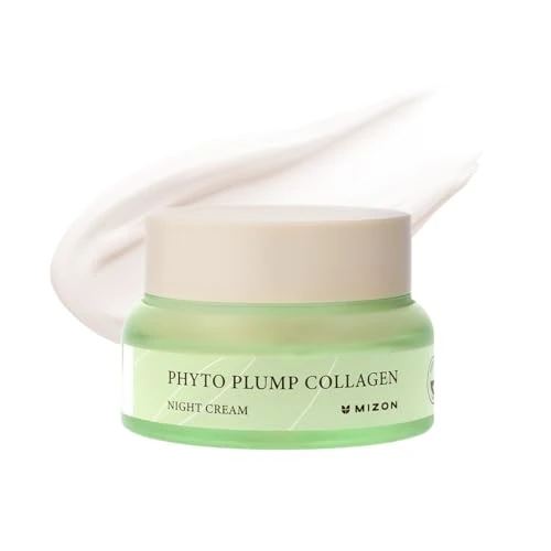 Tijdelijke aanbieding: [MIZON] PHYTO PLUMP COLLAGEN NIGHT CREAM (50 ml) Koreaanse verzorging - Hydraterende nachtcrème voor het gezicht - Anti-aging & Anti-rimpel - Veganistische verzorging van 25.00 € naar 21.43 € (14% korting)