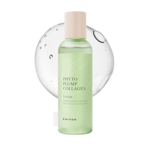 Zeitlich begrenztes Angebot: [MIZON] PHYTO PLUMP COLLAGEN TONER (150ML) Koreanische Hautpflege - Hydratisierender Toner für Verbesserte Feuchtigkeitsbindung, Faltenreduktion und Hautberuhigung – Vegane Pflege von 25.00 € auf 22.00 € (12% Rabatt)
