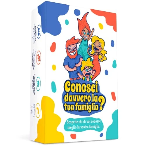 Conosci davvero la tua famiglia? Un gioco divertente per la famiglia Pieno di indovinelli, quiz e sfide per scoprire chi conosce meglio la propria famiglia! Il gioco preferito dalle famiglie unite!