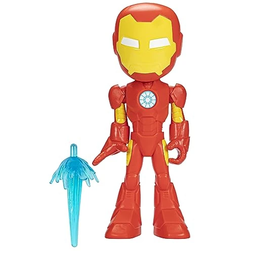 Limited-time offer: SPIDEY AND HIS AMAZING FRIENDS Marvel Supersized Iron Man Action Figure, Preschool Superhero Toy for Kids Ages 3 and Up from 10.68 GBP to 10.68 GBP (save 0%)