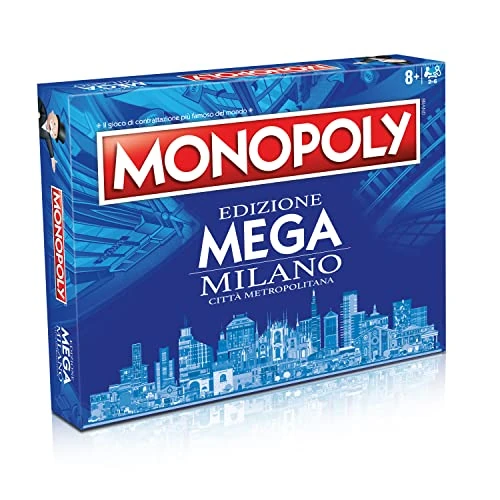 Oferta limitada: Winning Moves, Monopoly edición Mega Ciudad Metro de Milán. 2-6 Jugadores de 29.99 € a 29.99 € (ahorro 0.00%)