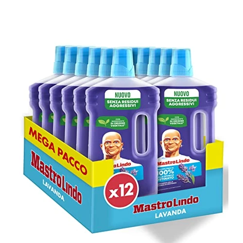 Offre limitée : Mastro Lindo Liquide nettoyant pour sol polyvalent au parfum La délicatesse de la lavande de la Provence 0,93 ml. élimine jusqu'à 100 % de saleté et de graisse de 33.23 EUR à 26.32 EUR (remise 20%)
