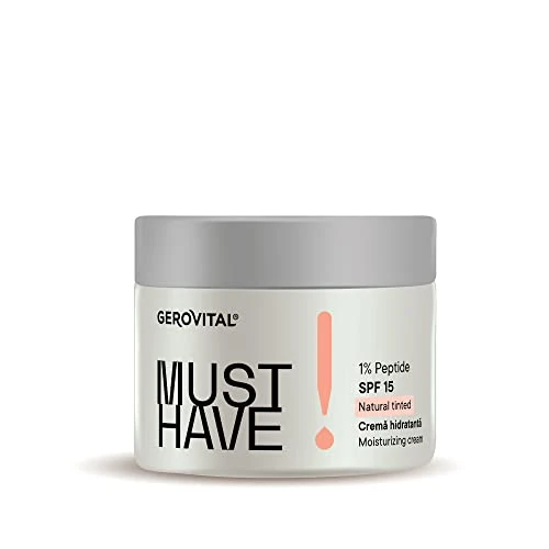 Zeitlich begrenztes Angebot: Gerovital Must Have DD Feuchtigkeitscreme 1% Peptide & SPF 15, 50 ml von 11.93 € auf 11.93 € (0.00% Rabatt)