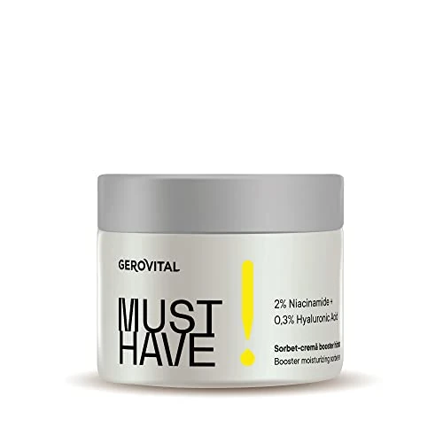 Zeitlich begrenztes Angebot: Gerovital Must Have Sorbet-Creme 2% Niacinamid & 0,3% Hyaluronsäure, 50 ml von 15.90 € auf 11.93 € (25% Rabatt)