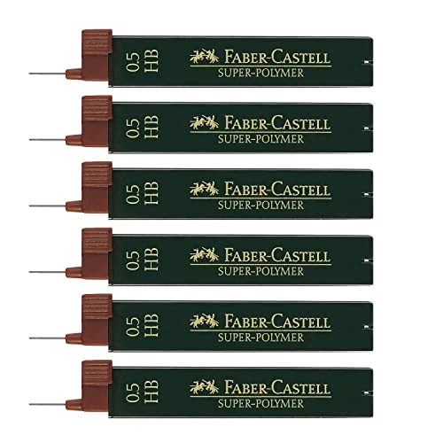 Offre limitée : Faber-Castell - Mines fines Super Polymer 0,5 mm HB, 72 mines de 7.99 € à 7.99 € (0.00% de remise)