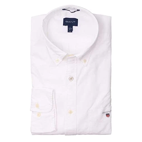 Offerta a tempo: GANT REG OXFORD SHIRT, Camicia elegante Uomo, Bianco ( WHITE ), 3XL - 56% da 120.00 € a 53.17 €
