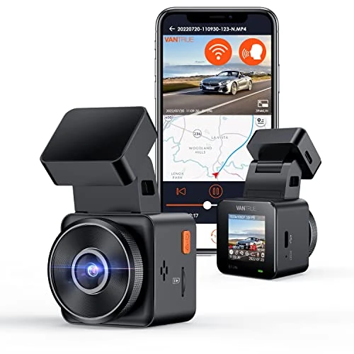 Oferta limitada: VANTRUE E1 Lite Mini Dash CAM WiFi Frontal 1080P HDR/30fps con Control de Voz, 1.54'' IPS Hidden Dash CAM Car, Visión Nocturna de 160°, Monitoreo de Estacionamiento 24 Horas, GPS, Máximo 512GB de 79.99 EUR a 79.99 EUR (ahorro 0%)