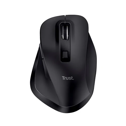 Zeitlich begrenztes Angebot: Trust Fyda Aufladbare Kabellose Maus, Funkmaus mit USB-Empfänger 2,4 GHz von 19.99 € auf 17.99 € (10% Rabatt)