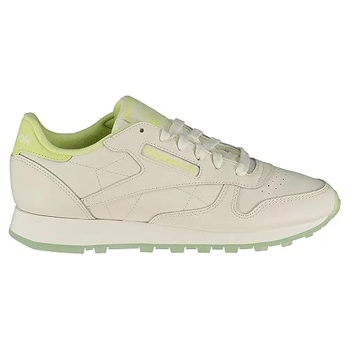 Reebok Classic Leather 001, Zapatillas de Deporte Mujer, Chalk Chalk Citglo, 35.5 EU