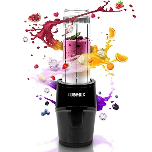 Offerta a tempo: Duronic BL510 Mini Frullatore Elettrico 500W Borraccia 570ml Smoothie - 24% da 36.99 € a 27.99 €