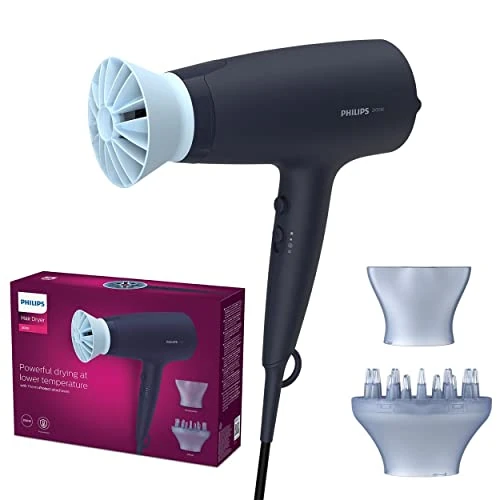 Begrenztes Angebot: Philips Haartrockner der Serie 3000 – Haartrockner mit Ionisierungsfunktion (Modell BHD360/20) von 35.18 EUR auf 29.90 EUR (Rabatt 15%)