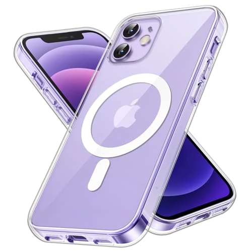 Offerta a tempo: JETech Cover Magnetica per iPhone 12/12 Pro, Trasparente - 0.00% da 13.99 € a 13.99 €