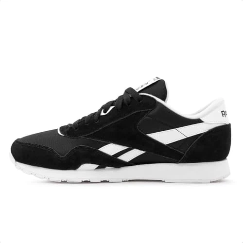 Reebok CLASSIC NYLON Sneaker heren, CBLACK/FTWWHT/FTWWHT, 36 EU