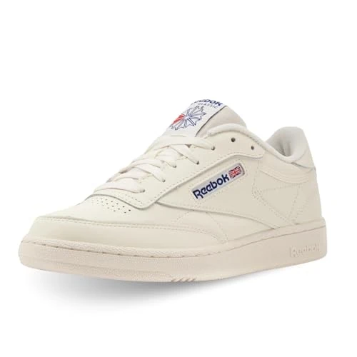 Reebok Club C 85, Zapatillas de Deporte, Hombre, Chalk Chalk Clacob, 42 EU