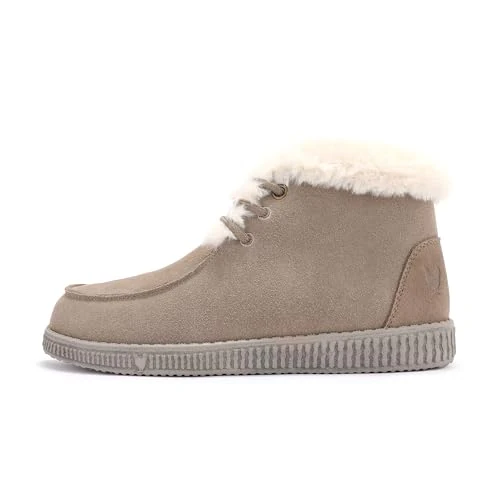 WALKINPITAS Model WP 150 Hi Fur vrijetijdsschoenen wintersport waterdicht baby's, beige, 36 EU