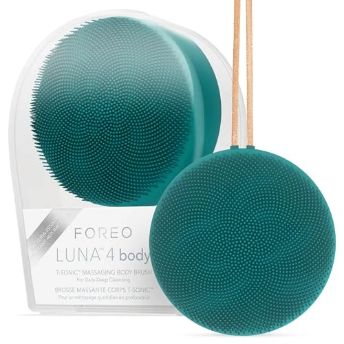 Offerta a tempo: FOREO LUNA 4 body, spazzola corpo massaggiante, Dispositivo detergente ed esfoliante corpo, Scrub corpo per peli incarniti, Trattamento per linfodrenaggio, Ricaricabile con USB, Lavender - 21% da 159.00 € a 124.90 €