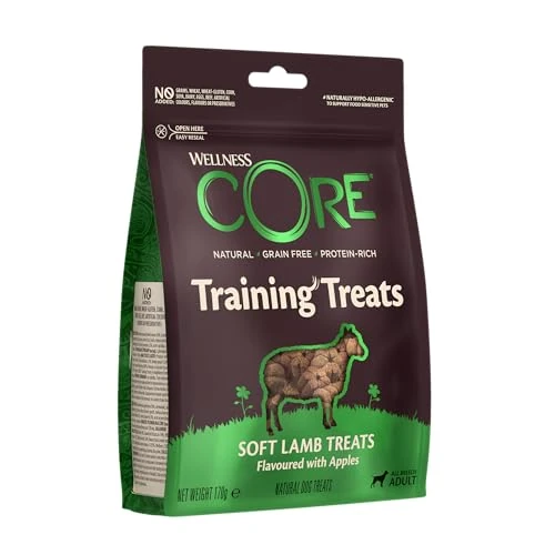 Offerta a tempo: Wellness Core - Snack Morbidi per Cani adatti per l’Addestramento — 45% da 7,23 € a 3,99 €