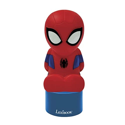 Limited-time offer: LEXIBOOK, Spiderman Nightlight and Speaker for Children's Room, Colour Change, Soft Light, Battery Operated, Blue/Red, NS01SP from 15.99 £ to 15.99 £ (save 0.00%)