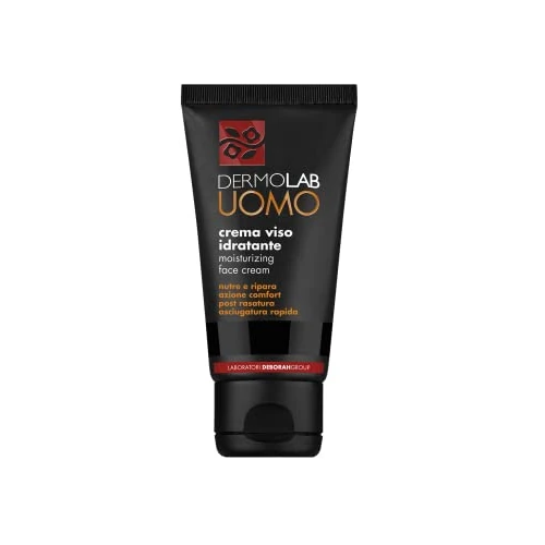 Offerta a tempo: Dermolab Uomo - Crema Viso Idratante, per Tutti i Tipi di Pelle, con Aloe Vera e Olio di Cocco Idrogenato, Effetto Idratante e Rigenerante, Previene l'Invecchiamento, Dermatologicamente Testato, 50 ml - 38% da 9.50 € a 5.92 €