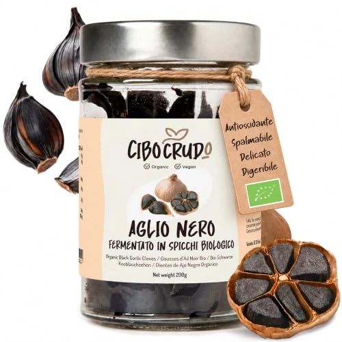Oferta limitada: Dientes de Ajo Negro Natural Fermentado Ecológico - 200g. - Ajos Rico en Sales Minerales. Energizante y Antioxidante. de 19.99 € a 19.99 € (ahorro 0.00%)