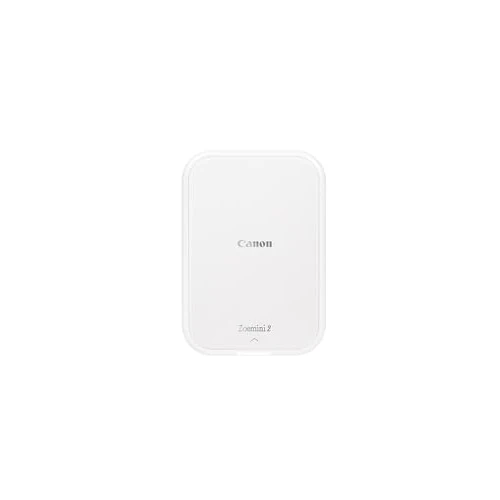 Offerta a tempo: Canon Zoemini 2 Kit per Stampa Fotografie: Scatta e Crea Ovunque - Stampante Fotografica Portatile Compatta - Bluetooth 5.0 - Ricarica Rapida via USB-C, Bianco Perla - 0% da 99.99 € a 99.99 €