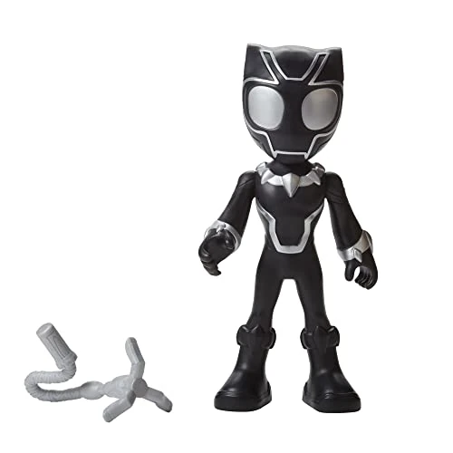 Limited offer: Spidey and his Amazing Friends Supersized Black Panther 9-inch Action Figure, Marvel Preschool Super Hero Toys, Kids Birthday Gifts, Ages 3+ from 21.41 EUR to 11.99 EUR (save 44%)