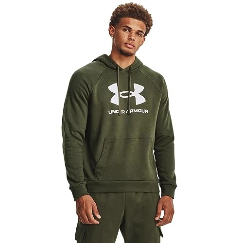 Under Armour Uomo UA Rival Fleece Logo HD Shirt