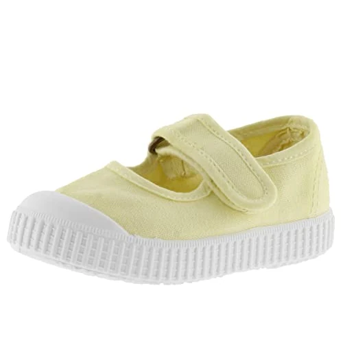 Offerta a tempo: Victoria Ballerine 1915 Tela Tintura DREC & Scratch, Banana, 19 EU - 18% da 34.90 € a 28.56 €