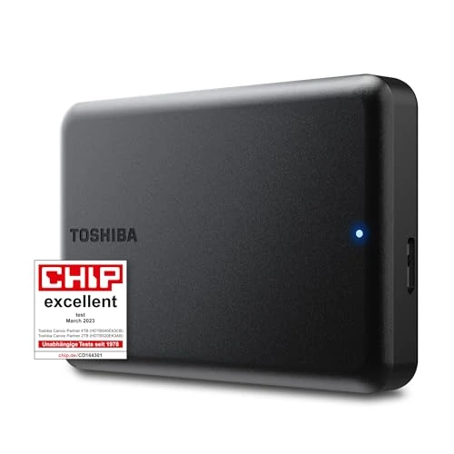 期間限定オファー: Toshiba Canvio Partner 4TB Portable 2.5" External HDD, USB 3.2 Gen 1, Mac and Windows Compatible, USB Powered 通常価格 150.64 JPY セール価格 134.99 JPY (割引 10%)