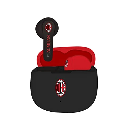 Oferta limitada: AC Milan TECHMADE, Auriculares Inalámbricos In Ear, Auriculares con Caja de Carga Rojo/Negro de 25.53 EUR a 25.53 EUR (ahorro 0%)
