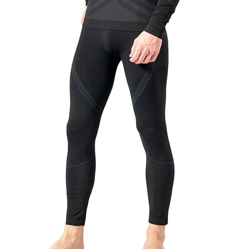 Limited-time offer: Risalti Men's Thermal Underwear Bottom Energy - Mens Thermal Leggings Breathable, Long Johns for Men Stretchy, Mens Thermals Insulated, Thermal Leggings Men Seamless, Thermals Men - Made in Italy from 19.93 £ to 19.93 £ (save 0.00%)
