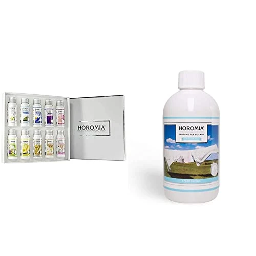 Offerta a tempo: Horomia Horobox Silver Profuma Bucato 10 Essenze Flaconi Impostata — 5% da 65,40 € a 62,08 €