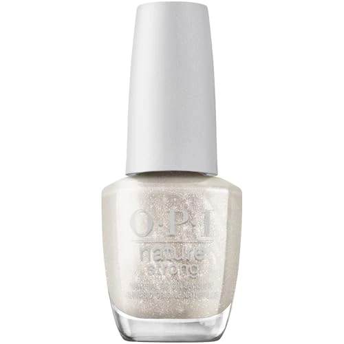 Offerta a tempo: OPI Nature Strong Glowing Places - Smalto per Unghie Vegano* Oro Metallizzato - Durata Fino A 7 Giorni - Brillantezza intensa- 15 ml - 61% da 18.00 € a 7.05 €
