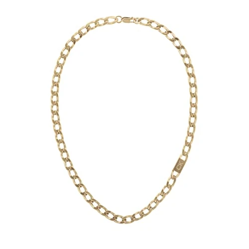 Zeitlich begrenztes Angebot: Calvin Klein Gliederhalskette für Herren Kollektion OUTLOOK in Gelbgold - 35000252 von 55.95 € auf 55.95 € (0.00% Rabatt)
