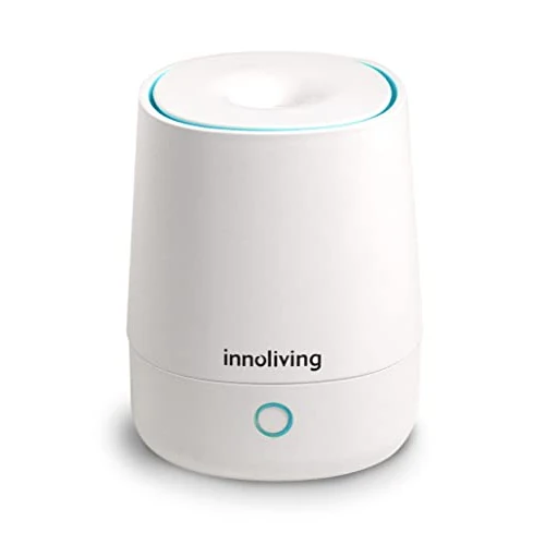 Innoliving Diffusor für ätherische Öle INN-776, kabellos, 120 ml, tragbarer Ultraschall-Aroma-Diffusor, wiederaufladbarer Akku, 7 Farben, USB-Ladegerät, für Haus, Spa, Yoga