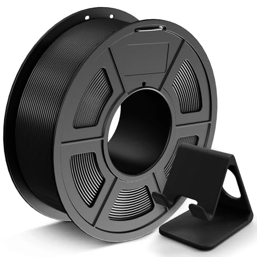 Oferta limitada: JAYO PLA Filamento de 1,75 mm, filamento de impresora 3D, precisión dimensional +/- 0,02 mm, bobina de 1,1 KG (2,4 libras), filamento perfectamente enrollado, Negro 1100G de 14.99 EUR a 12.17 EUR (ahorro 19%)