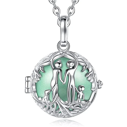 Offre limitée : CELESTIA Bola Grossesse, Bola de Grossesse Collier Argent pour Femme Enceinte, Bijou Maternité, Cadeau pour Future Maman et Bébé de 30.59 € à 30.59 € (0.00% de remise)
