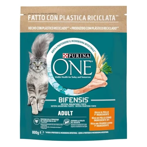 Offerta a tempo: PURINA ONE Adult - Pollo & Cereali Integrali - Bifensis - 44% da 8.50 € a 4.79 €