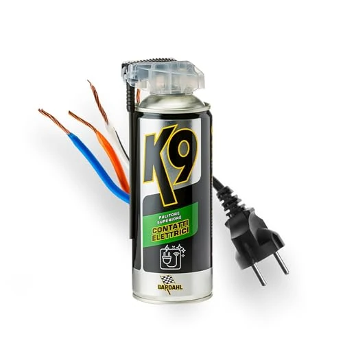 Limited-time offer: Bardahl K9 Electrical Contact Cleaner Spray Electrical Contacts Cleaner Electrical Materials Lubricant Spray Grease Oil Dust Moisture Removal from 30.67 £ to 30.67 £ (save 0.00%)